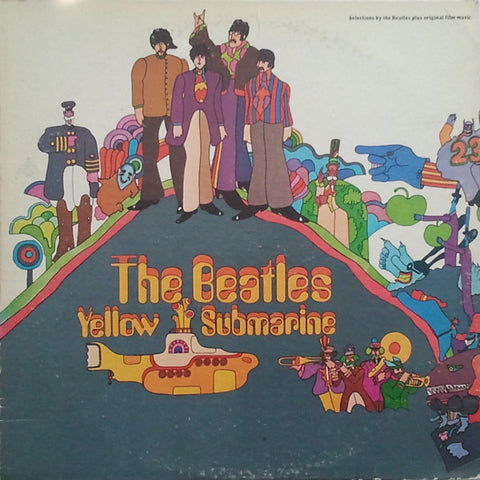 The Beatles - Yellow Submarine - VG LP Record 1969 Apple USA Original Vinyl - Pop Rock