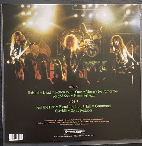 Overkill ‎– Feel The Fire (1985) - New LP Record 2021 Megaforce Europe Import Green and Black Splatter Vinyl - Thrash Metal