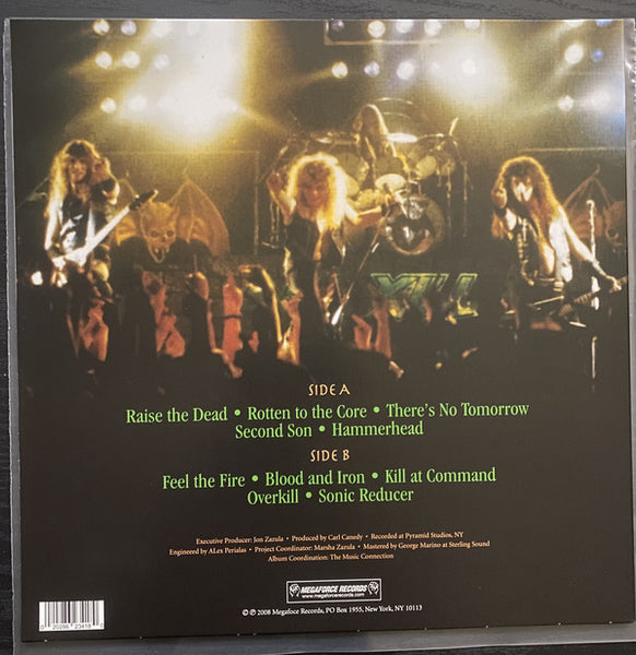 Overkill ‎– Feel The Fire (1985) - New LP Record 2021 Megaforce Europe Import Green and Black Splatter Vinyl - Thrash Metal - Shuga Records