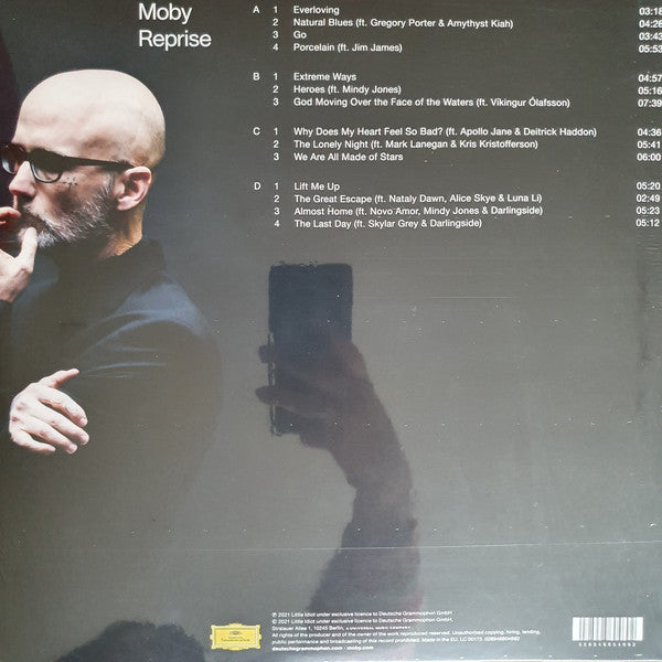 Moby ‎– Reprise - New 2 LP Record 2021 Deutsche Grammophon German Import Grey Vinyl - Electronic / Classical - Shuga Records