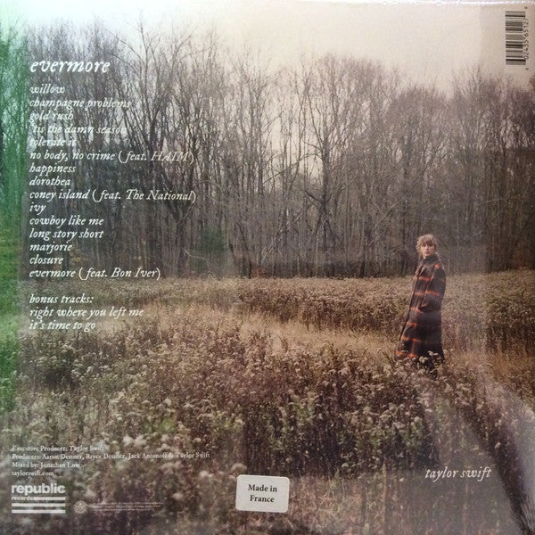 Taylor Swift - Evermore - New 2 LP Record 2021 Republic Green Vinyl - Pop Rock / Folk Rock - Shuga Records
