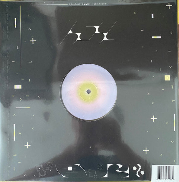 Iglooghost ‎– Lei Line Eon - New 2 LP Record 2021 Gloo UK Import Clear w/ Yellow Vinyl - Electronic / Experimental / Grime - Shuga Records
