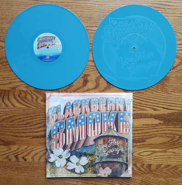 Blackberry Smoke ‎– You Hear Georgia - New 2 LP Record 2021 USA 3 Legged Indie Exclusive Teal Vinyl - Southern Rock