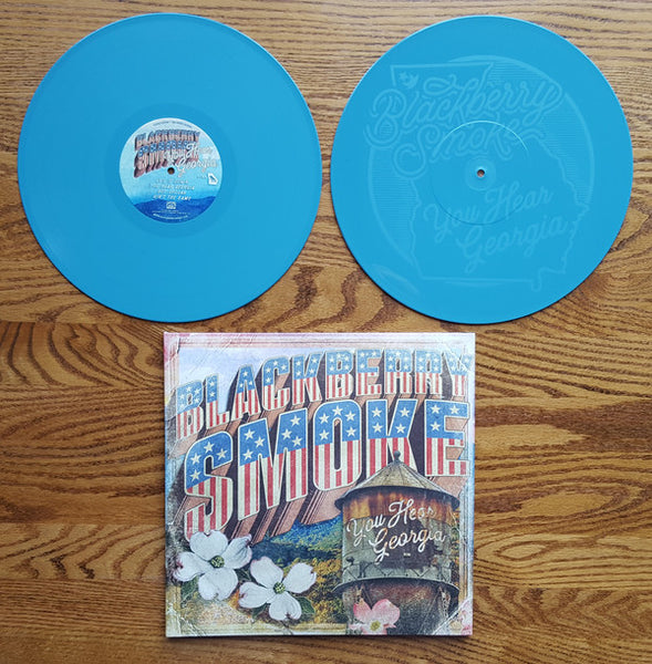 Blackberry Smoke ‎– You Hear Georgia - New 2 LP Record 2021 USA 3 Legged Indie Exclusive Teal Vinyl - Southern Rock - Shuga Records