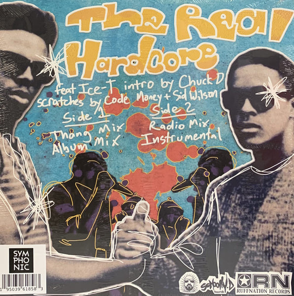 Schoolly D ‎– The Real Hardcore - New 12" Single Record Store Day 2021 USA RSD Black Smoke Vinyl - Hip Hop - Shuga Records