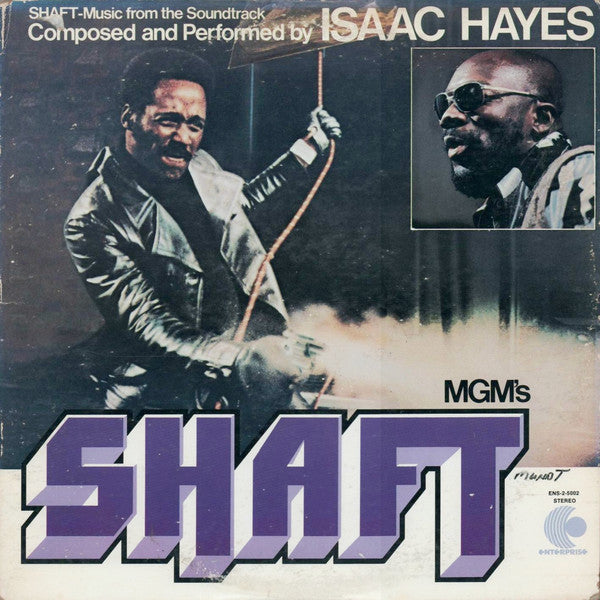 Isaac Hayes - Shaft - VG+ 2 LP Record 1971 Enterprise USA Original Press Vinyl - Soundtrack / Funk / Soul-Jazz - Shuga Records