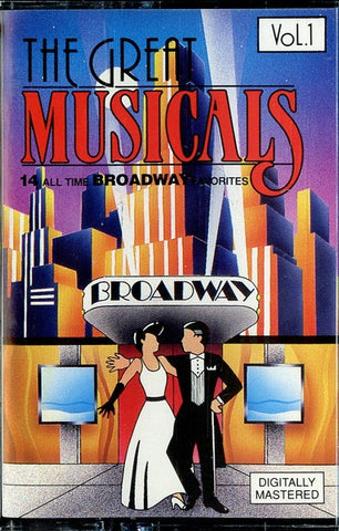 Various – The Great Musicals Vol. 1 - Used Cassette Madacy Tape - Soundtrack/Musical