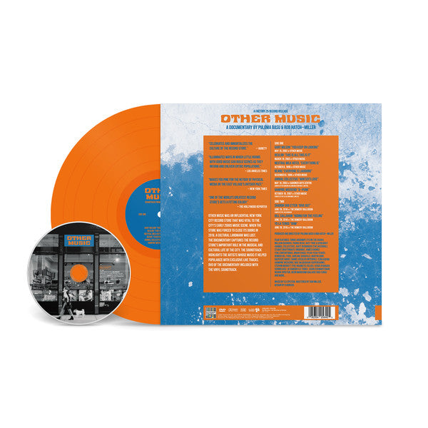 Various ‎– Other Music: Soundtrack From The Documentary - New LP Record Store Day 2021 Factory 25 USA Orange Vinyl & DVD - Soundtrack