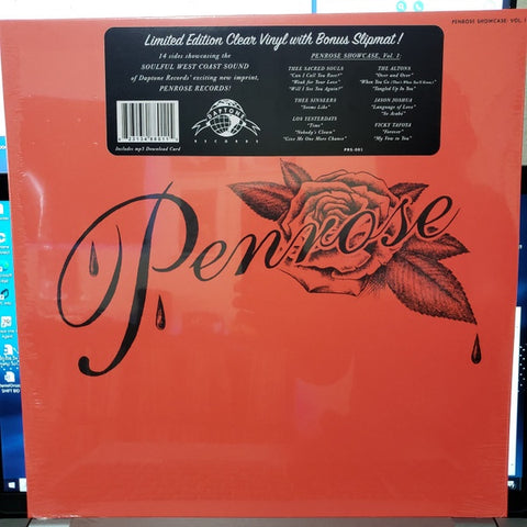 Various – Penrose Showcase: Vol. 1 0 New LP Record Store Day 2021 Penrose Clear Vinyl & Slipmat - Soul / Funk