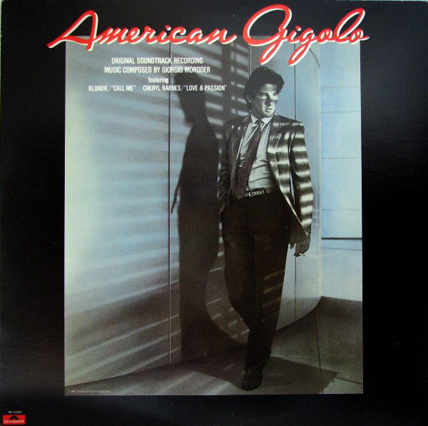 Giorgio Moroder - American Gigolo Original Recording - VG+ LP Record 1980 Polydor USA Vinyl - Soundtrack / Disco / Electro - Shuga Records