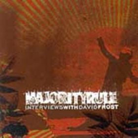 Majority Rule - Interviews With David Frost - New Vinyl Record 2012 Magic Bullet USA Third Press on 'THC' Colored Vinyl! - Hardcore / Screamo