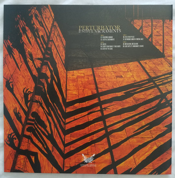 Perturbator ‎– Lustful Sacraments - New 2 LP Record 2021 Blood Music Europe Import Yellow Vinyl - Electronic / Synthwave - Shuga Records