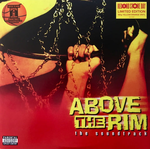 Various – Above The Rim (1994) - New 2 LP Record Store Day 2021 Death Row Yellow & Tangerine Vinyl - Soundtrack