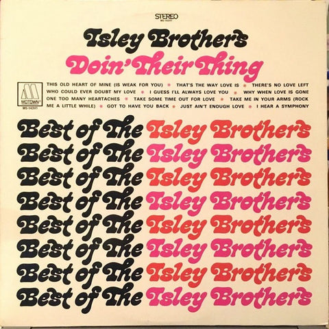 The Isley Brothers – Doin’ Their Thing (1969) - VG+ LP Record 1981 Motown USA Vinyl - Soul / Funk