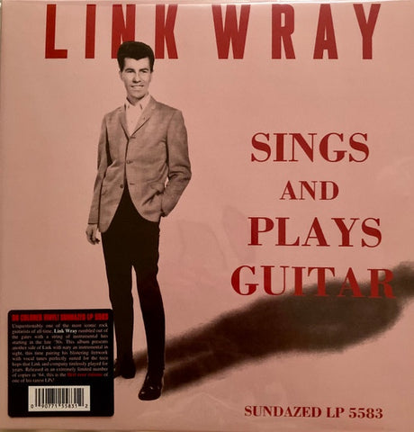 Link Wray – Sings And Plays Guitar (1964) - New LP Record Store Day 2021 Vermillion Sundazed Clear Vinyl - Rock & Roll