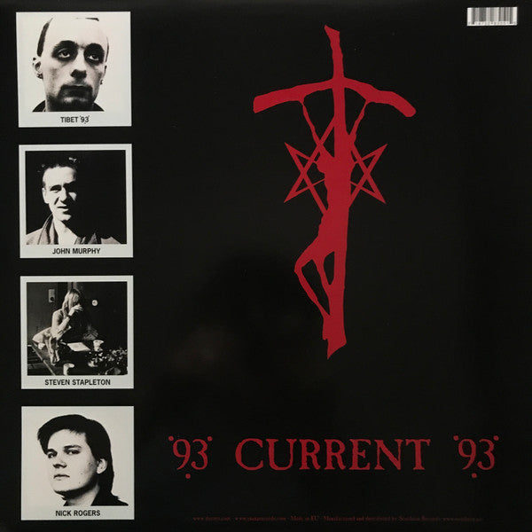 Current 93 – Dogs Blood Rising (1984) - Mint- LP Record 2008 Durtro Jnana UK Red Vinyl & 2x Inserts - Electronic / Industrial / Experimental