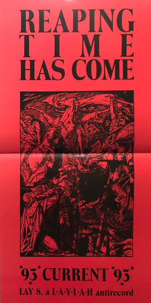 Current 93 – Dogs Blood Rising (1984) - Mint- LP Record 2008 Durtro Jnana UK Red Vinyl & 2x Inserts - Electronic / Industrial / Experimental