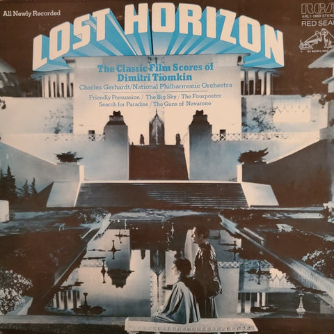 Tiomkin / National Philharmonic Orchestra – Lost Horizon - The Classic Film Scores Of Dimitri Tiomkin - Mint- LP Record 1976 RCA USA Vinyl & Insert - Soundtrack / Score