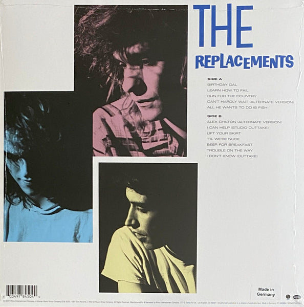 The Replacements ‎– The Pleasure's All Yours: Pleased To Meet Me Outtakes & Alternates - New LP Record Store Day 2021 Sire/Rhino Europe Import Vinyl - Alternative Rock / Indie Rock