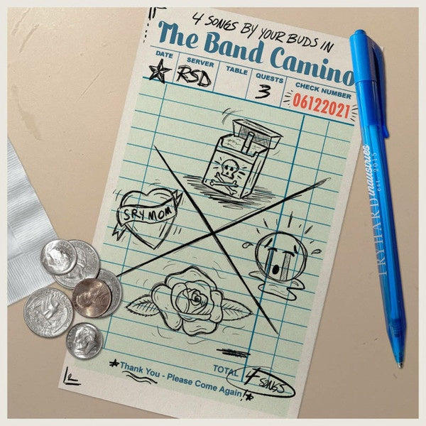 The Band Camino - 4 Songs By Your Buds In The Band Camino - Mint- EP Record Store Day 2021 Elektra Milky Clear Vinyl - Pop Rock - Shuga Records