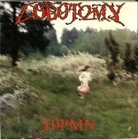 Lobotomy – Hymn - VG+ 7" EP Record 1993 Rising Realm Finland Vinyl & 3x Inserts - Death Metal