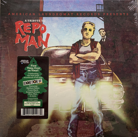 Various ‎– A Tribute To Repo Man (2012) - New LP Record Store Day 2021 American Laundromat USA RSD Glow In The Dark Vinyl & Download - Alternative Rock / Punk / Indie Rock