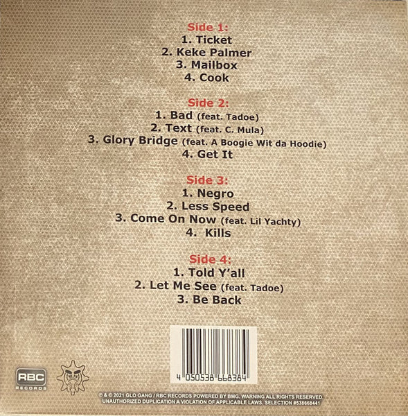 Chief Keef ‎– Dedication (2017) - New 2 LP Record Store Day 2021 RBC RSD Clear with Black Splatter Vinyl - Hip Hop - Shuga Records