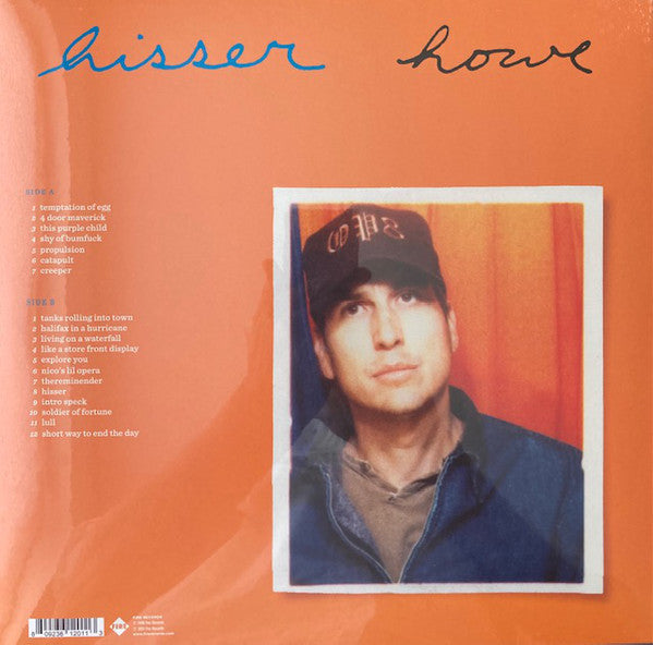 Howe Gelb - Hisser - New LP Record Store Day 2021 Fire RSD Cream Vinyl & Download - Alternative Rock / Indie Rock - Shuga Records