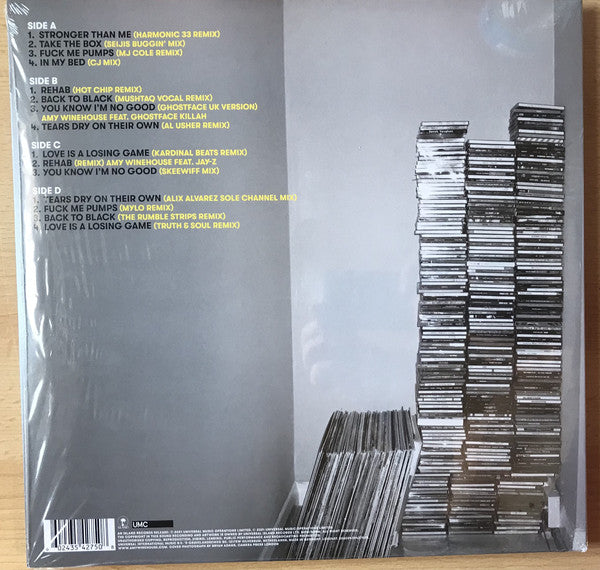 Amy Winehouse ‎– Remixes - New 2 LP Record Store Day 2021 Island RSD Yellow & Blue 180 gram Vinyl & Download - Soul / House / Jazz / Electronic - Shuga Records