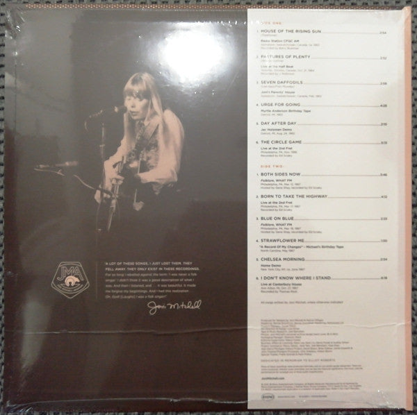 Joni Mitchell ‎– Archives – Volume 1: The Early Years (1963-1967): Highlights - New LP Record Store Day 2021 Rhino USA RSD 180 gram Vinyl - Pop Rock / Folk Rock - Shuga Records