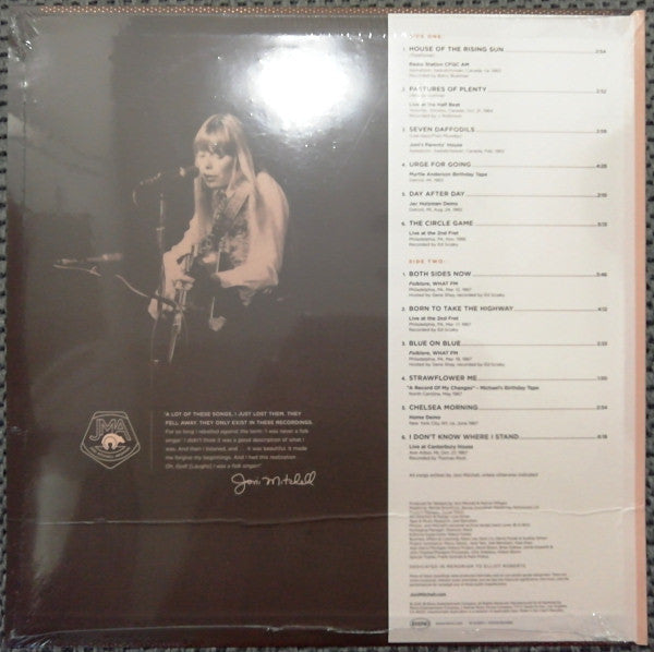 Joni Mitchell ‎– Archives – Volume 1: The Early Years (1963-1967): Highlights - New LP Record Store Day 2021 Rhino USA RSD 180 gram Vinyl - Pop Rock / Folk Rock