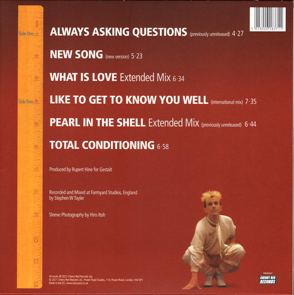 Howard Jones ‎– The 12" Album - New LP Record Store Day 2021 Cherry Red Europe Import Red Vinyl - Pop Rock / Synth-pop - Shuga Records