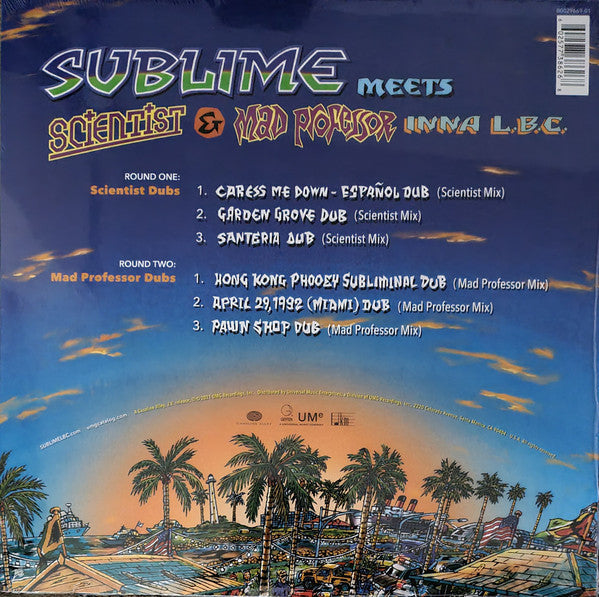 Sublime ‎– Meets Scientist & Mad Professor - New LP Record Store Day 2021 UMG RSD Yellow Vinyl - Rock / Reggae