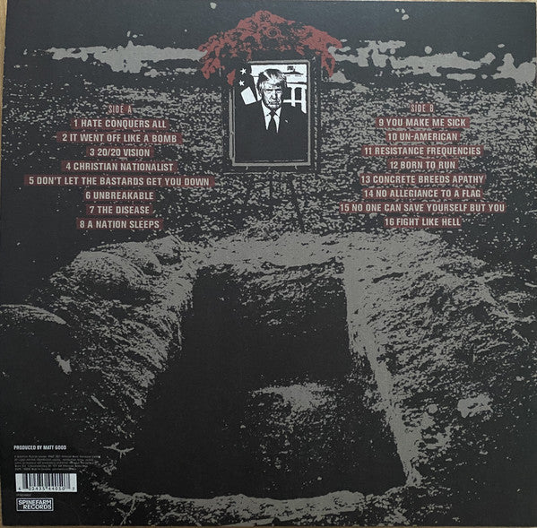 Anti-Flag ‎– 20/20 Division - New LP Record Store Day 2021 Spinefarm USA RSD Red Vinyl Punk / Pop Punk - Shuga Records