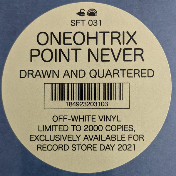 Signed Autographed - Oneohtrix Point Never - Drawn And Quartered (2013) - New LP Record Store Day 2021 Mexican Summer Off-White Vinyl - Electronic / Ambient / Experimental / Drone - Shuga Records