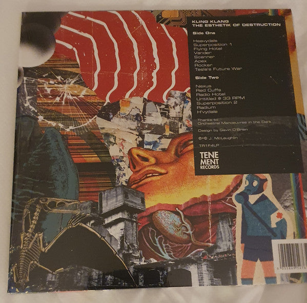 Kling Klang ‎– The Esthetik Of Destruction - New LP Record Store Day 2021 Tenement RSD Vinyl - Electro / Indie Rock / Krautrock - Shuga Records