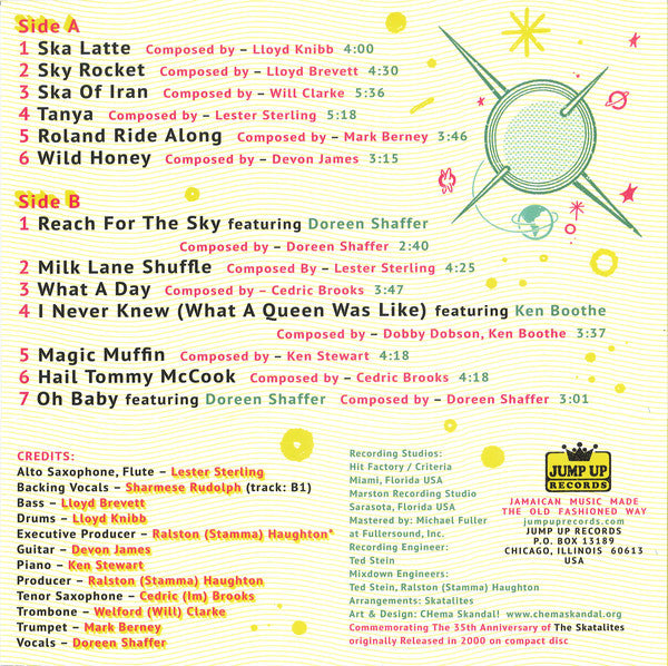 Ska-Talites - Bashaka (2000) - New LP Record Store Day 2021 Jump Up! RSD Yellow Vinyl - Reggae / Ska
