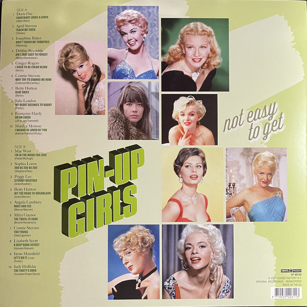 Various ‎– Pin-Up Girls - Not Easy To Get - New LP Record Store Day 2021 Vinyl Passion Europe Import Pink Vinyl - Jazz / Pop