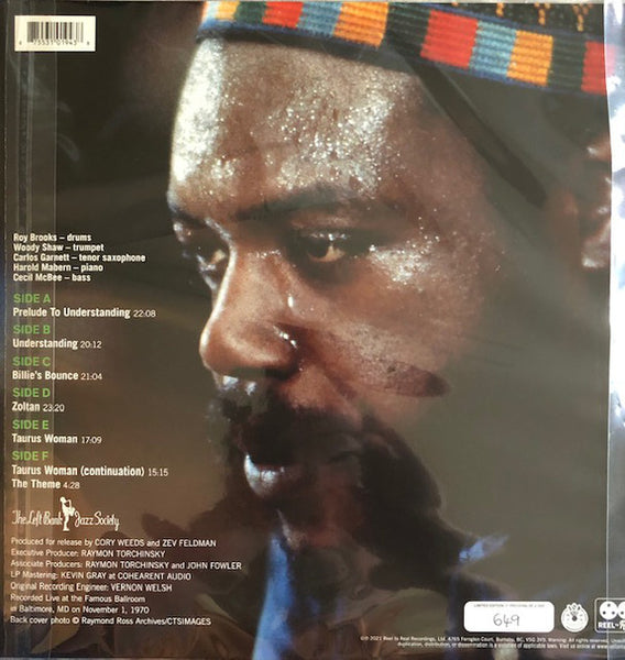 Roy Brooks ‎– Understanding (1970) - New 3 LP Record Store Day 2021 Reel To Real USA RSD 180 gram Vinyl - Jazz
