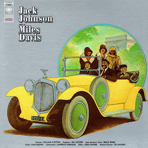 Miles Davis - Jack Johnson (Original Recording) - VG+ (VG cover split at bottom) LP Record 1971 Columbia Masterworks USA Vinyl - Jazz / Fusion / Soundtrack - Shuga Records