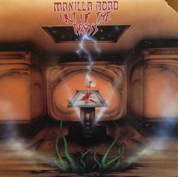 Manilla Road – Out Of The Abyss - Mint- LP Record 1988 Leviathan USA Vinyl - Heavy Metal / Thrash