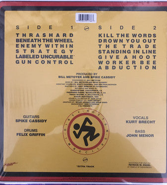 D.R.I. ‎– Thrash Zone (1989) - New LP Record 2021 Metal Blade USA Tangerine Marbled Vinyl & Download - Thrash / Metal - Shuga Records