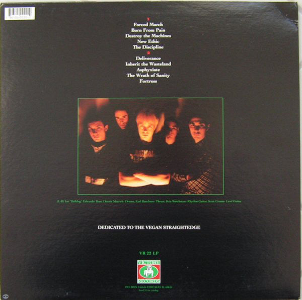 Earth Crisis ‎– Destroy The Machines (1995) - New LP Record 2020 Victory Red, Black, Gold Starburst Vinyl - Hardcore - Shuga Records