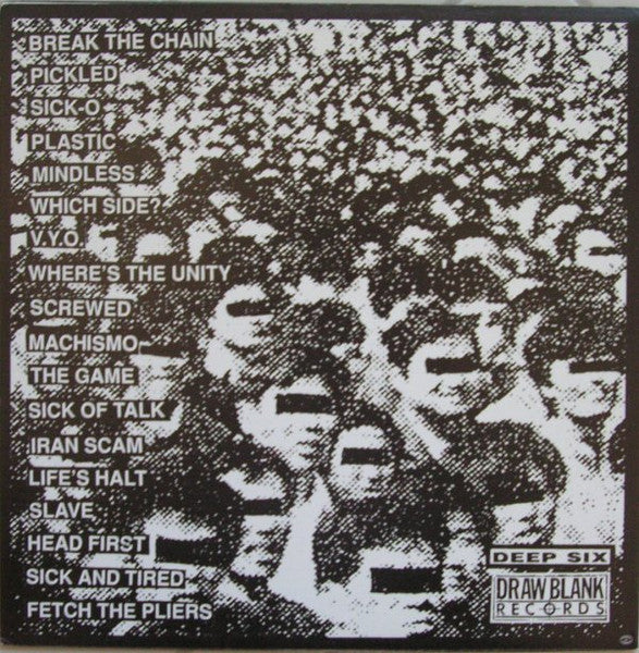 Infest – Slave (1988) - VG+ LP Record Deep Six / Draw Blank USA Green Vinyl & Insert - Rock / Hardcore
