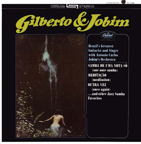 Jao Gilberto & Antonio Carlos Jobim ‎– Gilberto & Jobim - Mint- 1960 Stereo USA Original Press - Jazz / Latin Bossa Nova - Shuga Records