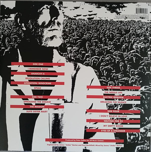 Queensrÿche ‎– Operation: Mindcrime (1988) - New 2 LP Record 2021 Capitol Europe Import Vinyl - Hard Rock / Heavy Metal