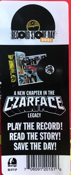 Czarface ‎– Czar Noir - New LP Record Store Day 2021 Silver Age RSD Vinyl & Comic Book - Hip Hop / Instrumental - Shuga Records