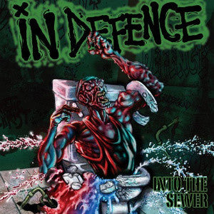 In Defence ‎– Into The Sewer - New Lp Record 2009 Learning Curve USA Vinyl & Download - Minneapolis Hardcore / Punk
