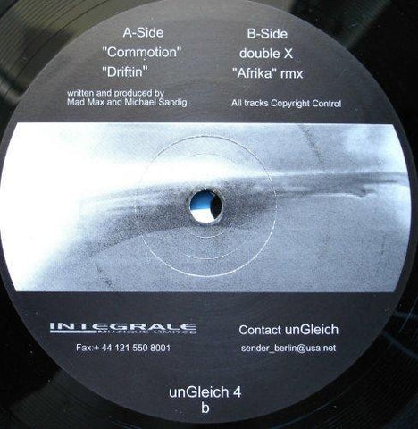 Mad Max – Lypsia EP - New 12" Single Record 2000 unGleich Germany Vinyl - Techno