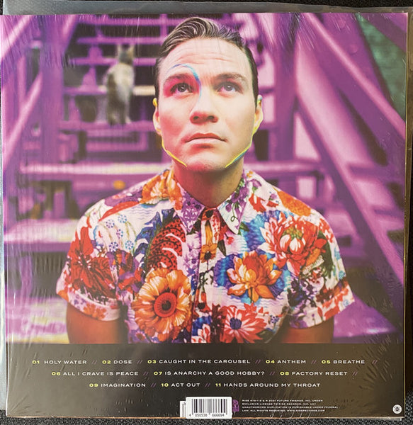 Tilian – Factory Reset - New LP Record 2021 Rise USA Clear with Pink & Blue Splatter Vinyl - Indie Pop / Pop Rock - Shuga Records